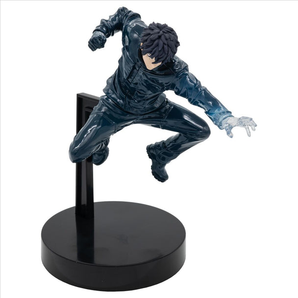 Profil gauche de la figurine Sakamoto Natsuki Seba de 10 cm montrant la posture dynamique