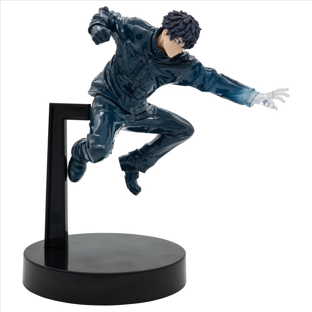 Dos de la figurine Sakamoto Natsuki Seba Vibration Stars mettant en valeur les détails du costume