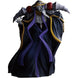 Photo de la figurine Overlord Ainz Ooal Gown posée sur un socle décoratif officiel