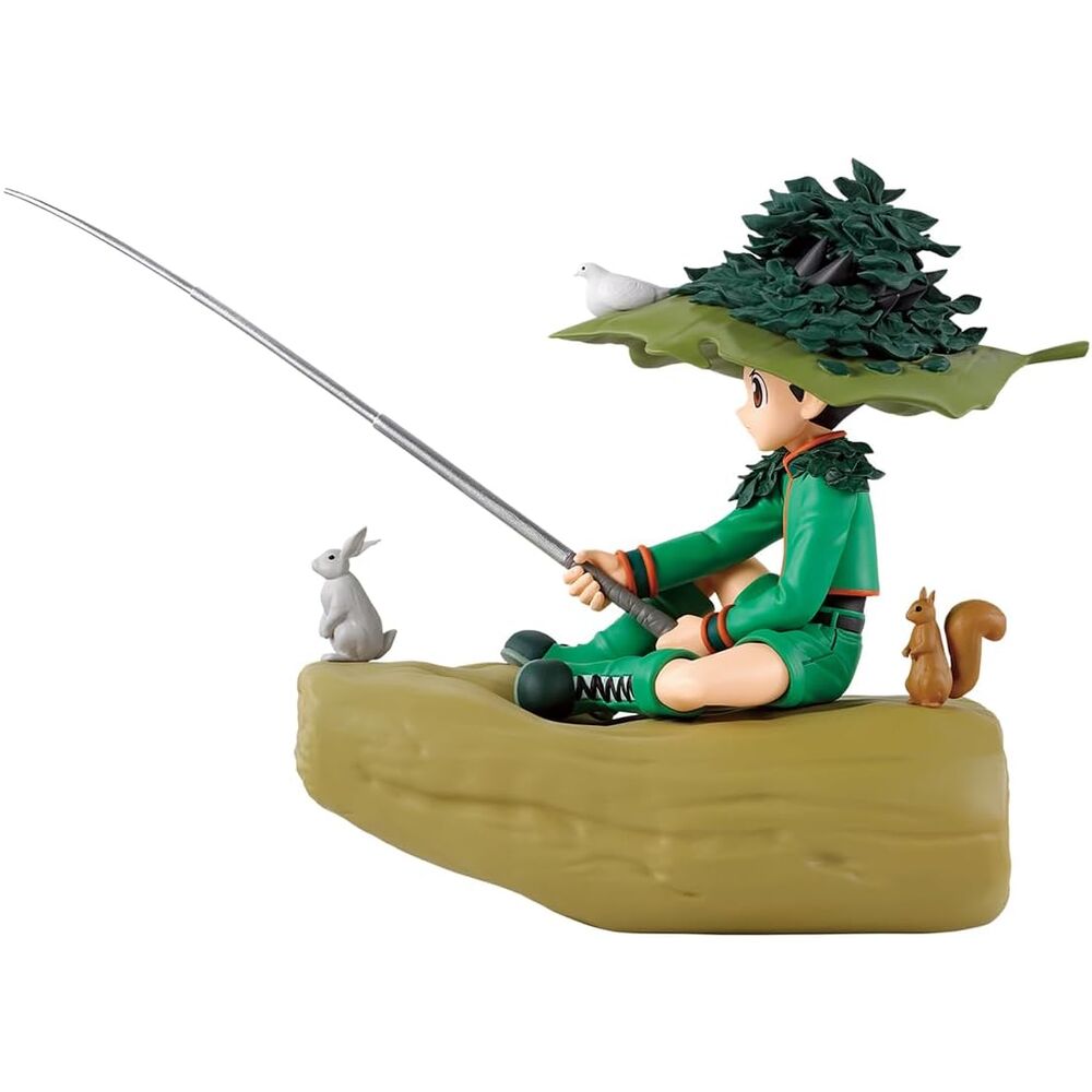 Photo de la figurine Gon en position d'action avec fond neutre pour mise en valeur