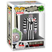 Vue rapprochée de la figurine Funko POP Beetlejuice Bob montrant les couleurs vives et le design unique