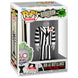 Vue rapprochée de la figurine Funko POP Beetlejuice Bob montrant les couleurs vives et le design unique
