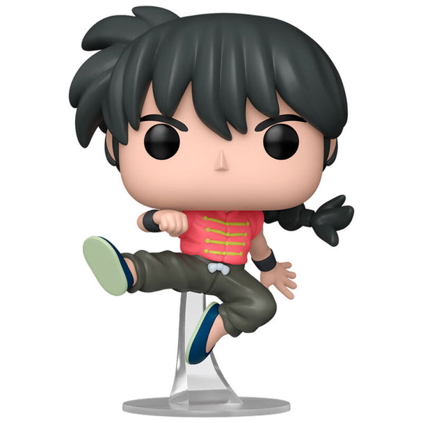 Figurine Funko POP Ranma 1/2 représentant Ranma en vinyle de 9 cm dans sa boîte cadeau officielle.