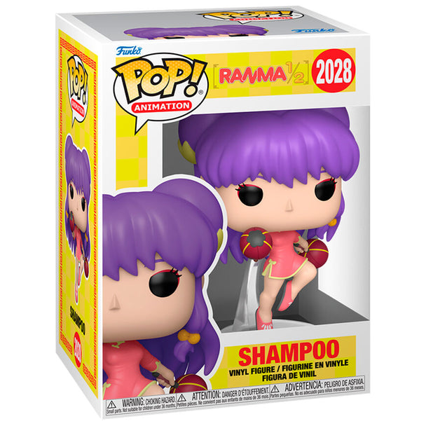 Vue latérale de la figurine Funko POP Shampoo avec sa coiffure et tenue caractéristiques