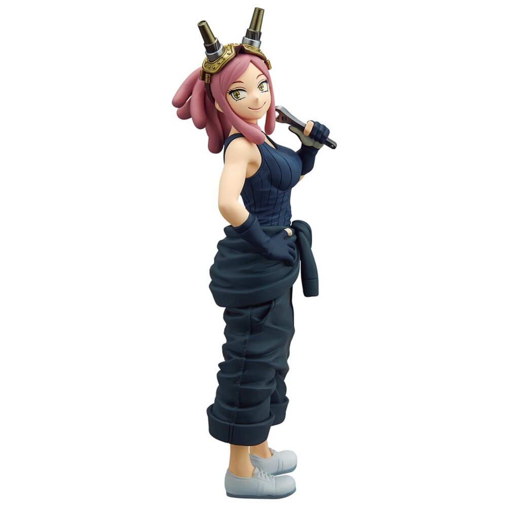 Figurine Mei Hatsume My Hero Academia 21cm vue de face avec détails brillants