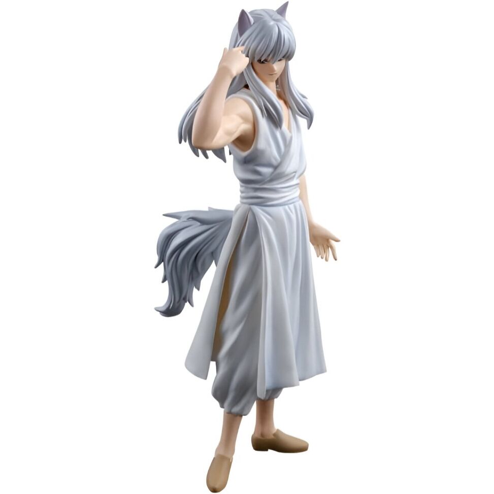Présentation complète de la figurine Youko Kurama Yu Yu Hakusho avec éclairage studio