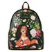 Sac à dos Loungefly The Fox and the Hound vue de face avec design Tod & Toby