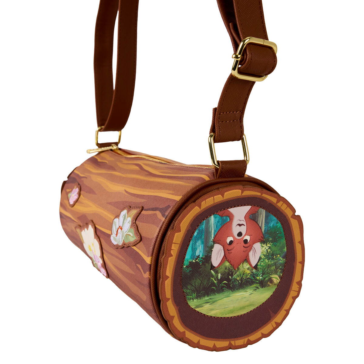 Vue arrière du sac Loungefly montrant la qualité des matériaux et la finition soignée
