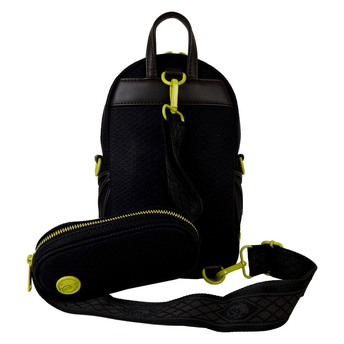 Vue arrière du sac Loungefly How to Train Your Dragon mettant en avant la sangle ajustable