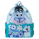 Vue avant du sac à dos Loungefly Disney avec Winnie l'Ourson et Bourriquet, montrant le design coloré et détaillé.