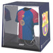 Figurine mini t-shirt FC Barcelona Gavi vue de face avec détails du maillot