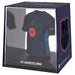 Mini t-shirt FC Barcelona de face en vinyle et plastique biodégradable, 9,5 cm de hauteur
