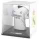 Figurine mini t-shirt Mbappé Real Madrid vue de face avec détails précis des couleurs et du logo