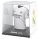 Figurine mini t-shirt Vinicius Jr. du Real Madrid vue de face avec détails précis des couleurs