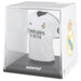 Figurine mini t-shirt Rodrygo Real Madrid vue de face avec détails du maillot blanc et logo