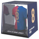 Zoom sur la texture vinyle et acrylique de la figurine mini t-shirt Pedri de 9,5 cm de haut