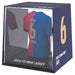 Zoom sur la texture en vinyle et acrylique de la figurine Gavi FC Barcelona