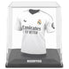 Vue latérale de la figurine mini t-shirt Rodrygo Real Madrid montrant la qualité des matériaux