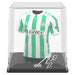 Figurine Real Betis Isco avec son étui transparent protecteur, dimensions compactes visibles