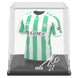 Figurine Real Betis Isco avec son étui transparent protecteur, dimensions compactes visibles