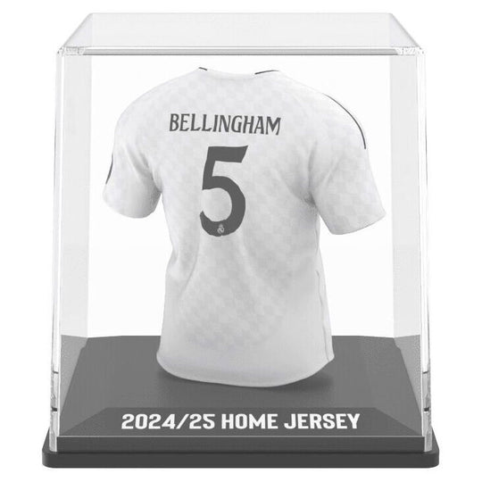 Vue latérale de la figurine mini t-shirt Bellingham en vinyle et plastique biodégradable