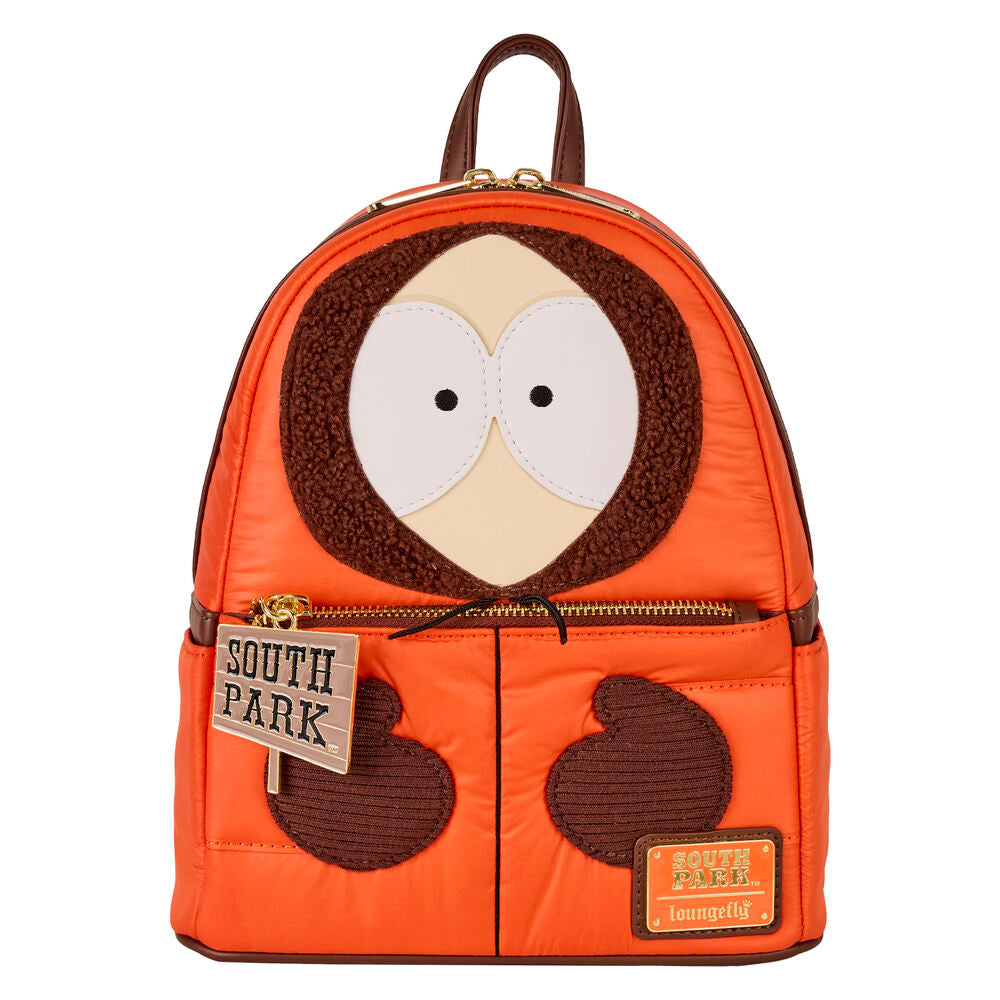 Dos et bandoulières ajustables du sac à dos Loungefly South Park Kenny pour un port confortable