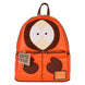 Dos et bandoulières ajustables du sac à dos Loungefly South Park Kenny pour un port confortable