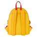 Sac à dos Adventure Time Jake porté sur le dos, mettant en avant son confort et style