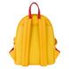 Sac à dos Adventure Time Jake porté sur le dos, mettant en avant son confort et style