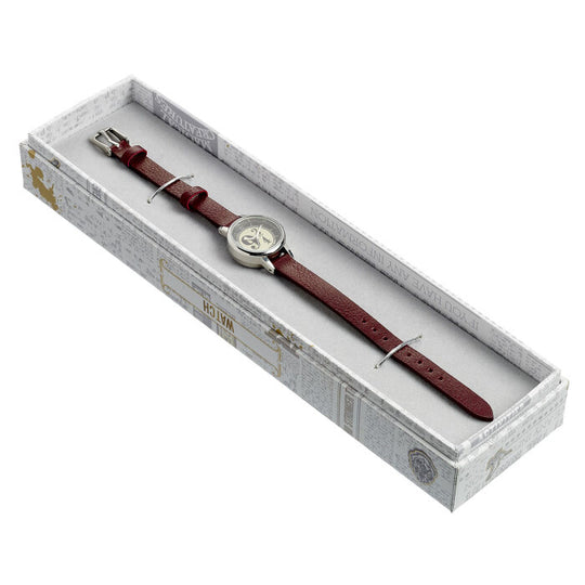Présentation de la montre Harry Potter Platform 9 3/4 avec son emballage cadeau THE CARAT SHOP