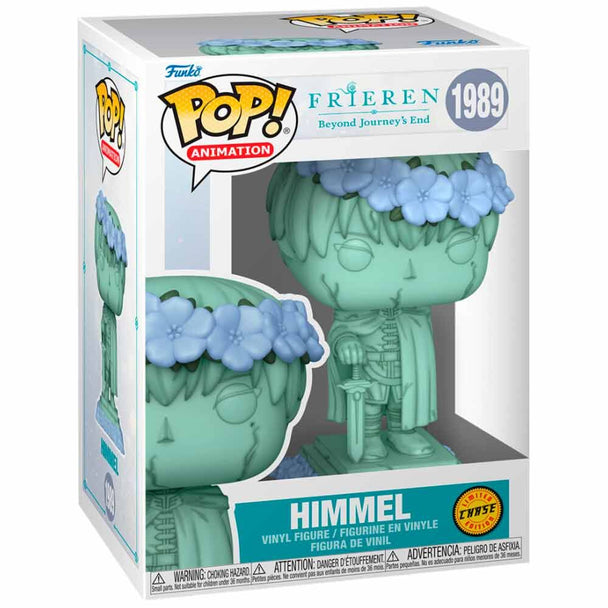 Figurine Funko POP Himmel Chase de Frieren Beyond Journey's End en vinyle de 9 cm dans sa boîte cadeau originale