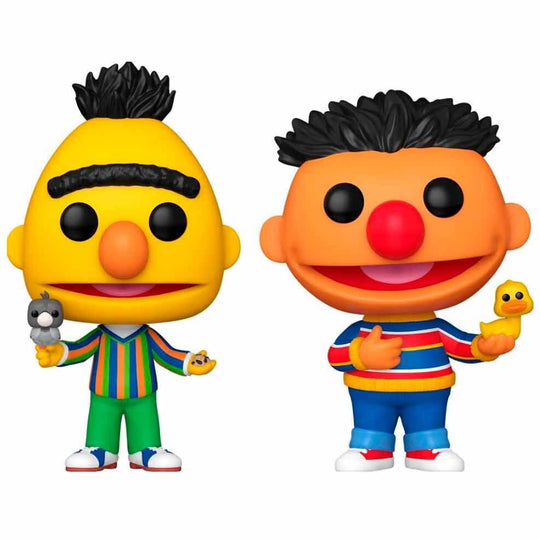 Figurine Funko POP exclusive de Bert de Sesame Street avec détails soignés et couleurs vives