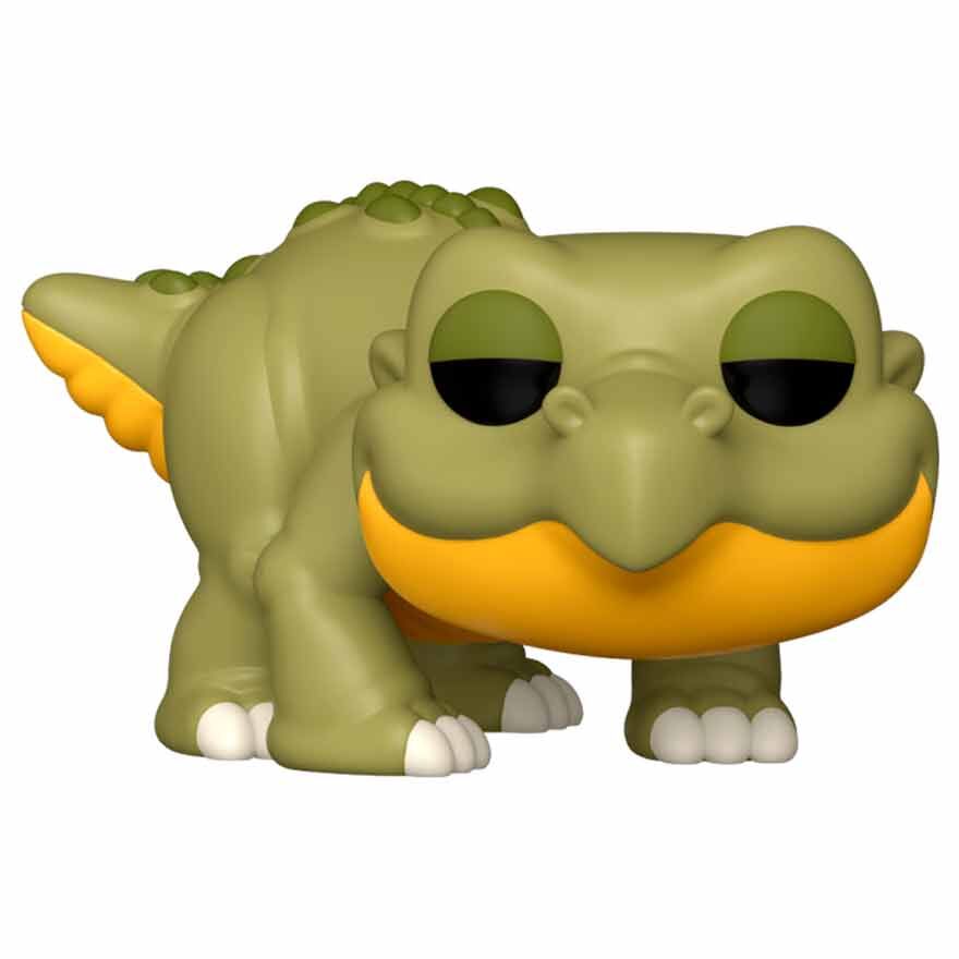Figurine Funko POP Spike du film Le Petit Dinosaure en vinyle de 9 cm dans sa boîte cadeau.