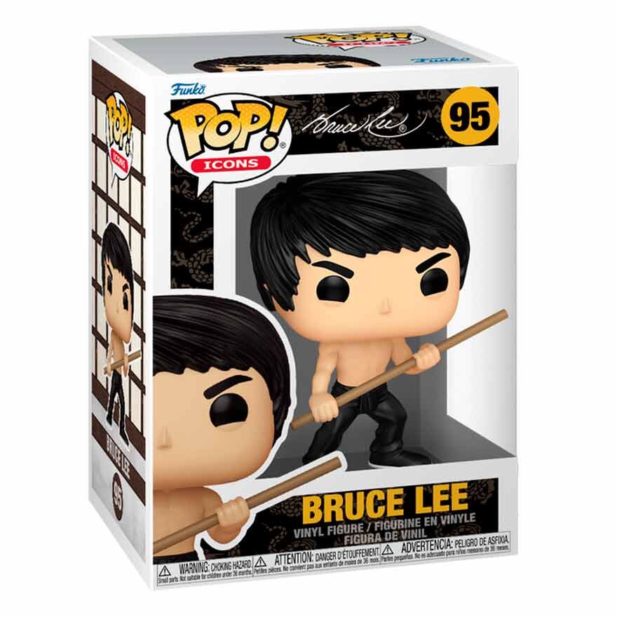 Boîte cadeau officielle de la figurine Funko POP Bruce Lee, idéale pour les collectionneurs