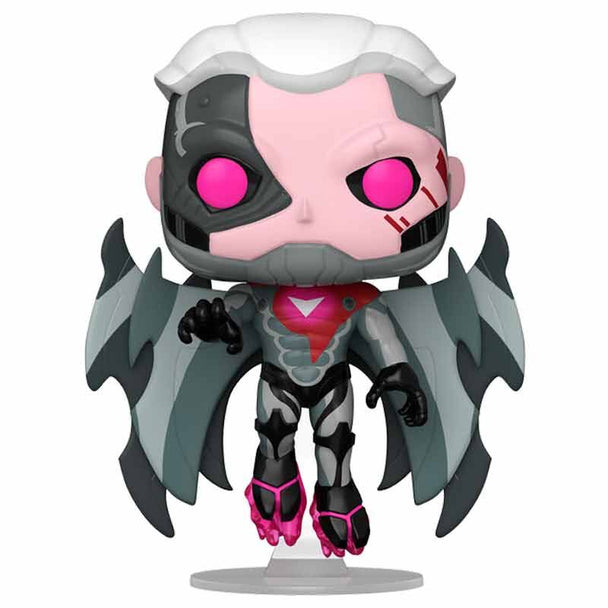 Vue rapprochée de la figurine Bastion Nimrod Funko POP Marvel X-Men '97 montrant les détails du design