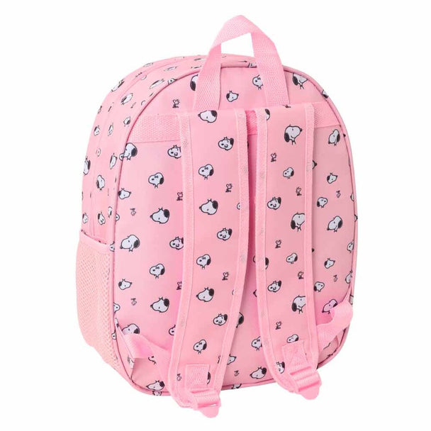 Sac à dos enfant Snoopy 3D SAFTA avec design thermoformé avant en relief et couleur vive
