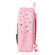 Poignée supérieure du sac à dos Snoopy 3D SAFTA avec carte d'identification personnalisable visible