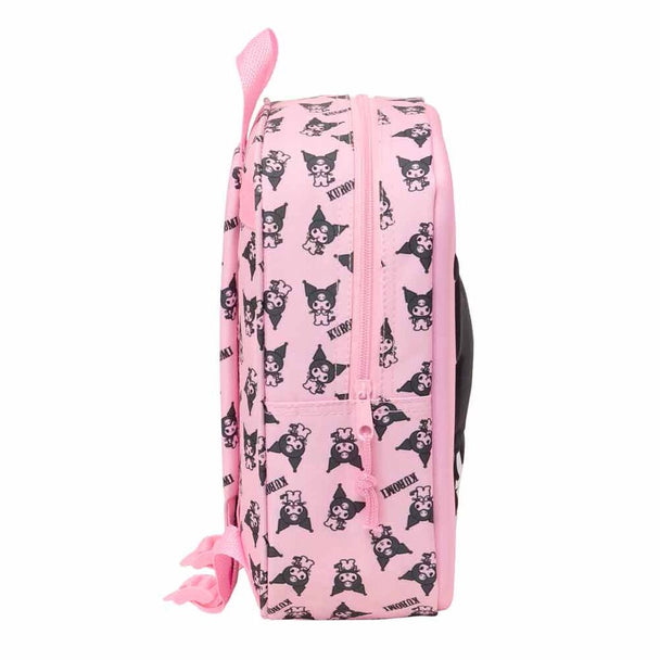 Poignée supérieure du sac à dos Hello Kitty Kuromi 3D, pratique pour transporter à la main