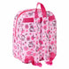 Sac à dos Hello Kitty 3D SAFTA de face avec design coloré et fermeture éclair visible