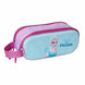 Détail de la poignée latérale pratique de la trousse Disney Frozen 3D SAFTA