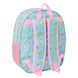 Sac à dos Disney Princess 3D de face avec design thermoformé coloré et dimensions 27x10x33cm