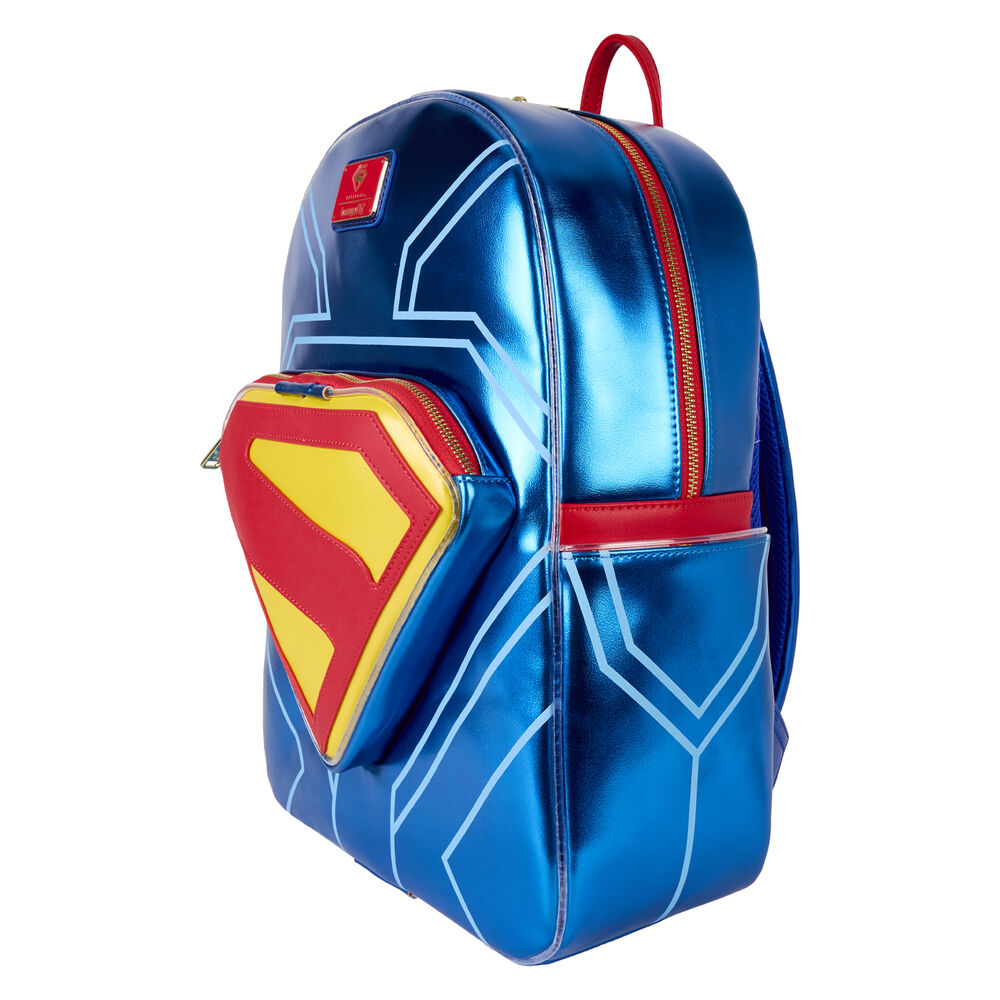 Bandes réglables confortables du sac à dos Loungefly Superman DC Comics