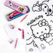 Trousse Hello Kitty à colorier, parfaite pour ranger tous les articles de papeterie
