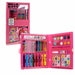 Vue du set de papeterie Hello Kitty à colorier CERDÁ avec ses fournitures colorées et thème enfantin
