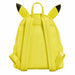 Image du dos du sac à dos Loungefly Pikachu mettant en avant les bretelles rembourrées confortables