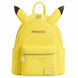 Vue avant du sac à dos Loungefly Pikachu Pokémon montrant le design coloré et les détails du visage de Pikachu