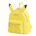 Photo latérale du sac à dos Loungefly Pikachu avec la fermeture éclair visible et les coutures soignées