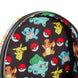 Sac à dos Loungefly Pokémon porté sur le dos, illustrant son confort et son style tendance