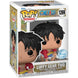 Vue de face de la figurine Luffy Gear Two exclusive Funko POP avec expression dynamique