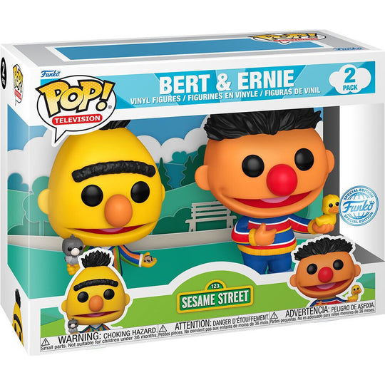 Figurine Funko POP exclusive de Bernie de Sesame Street, parfait pour collectionneurs et fans